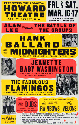 Hank Ballard, Baby Washington