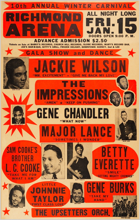 Jackie Wilson, the Impressions