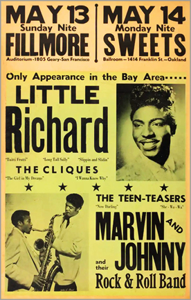 Little Richard, Marvin & Johnny