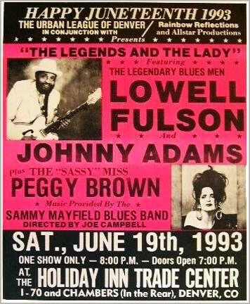 Lowell Fulson, Johnny Adams