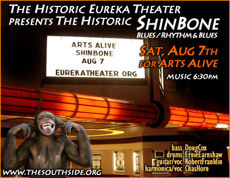 ShinBone Eureka Theater Aug 7th